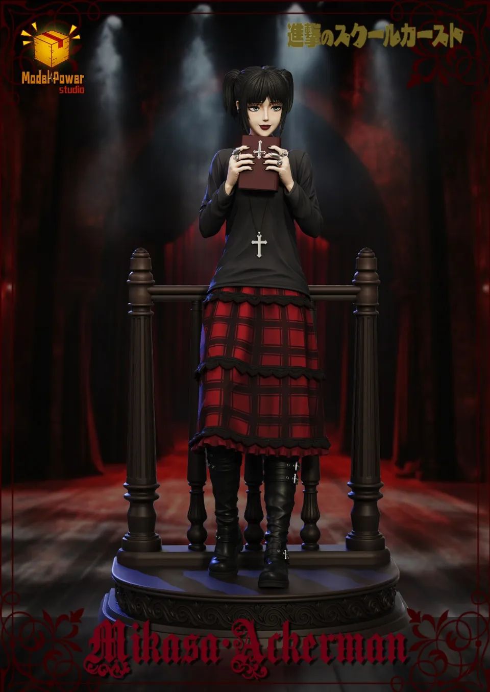 Gothic costume Mikasa Ackerman - Attack on Titan