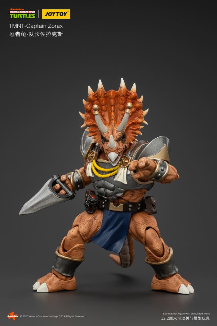 TMNT Ninja Turtles - Captain Zorax/Lieutenant Zorke/Taserant Soldier/Casey Jones 1/18