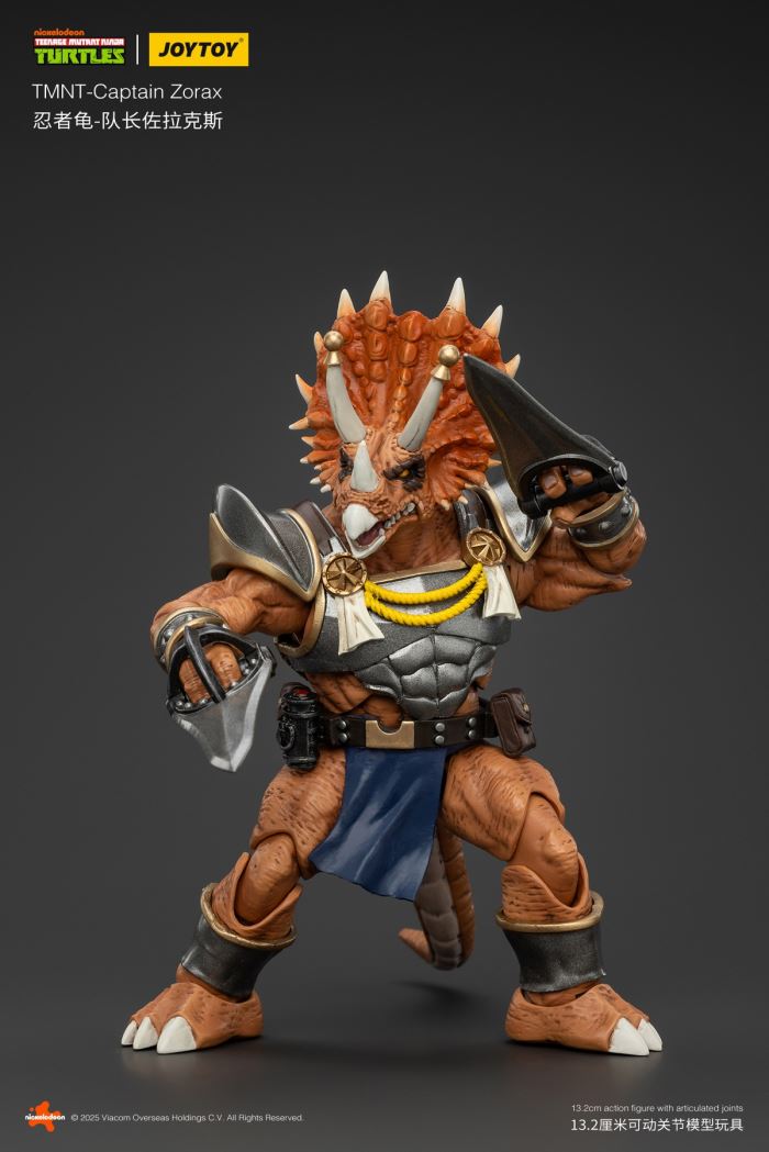 TMNT Ninja Turtles - Captain Zorax/Lieutenant Zorke/Taserant Soldier/Casey Jones 1/18