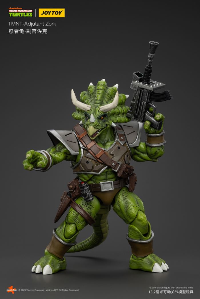 TMNT Ninja Turtles - Captain Zorax/Lieutenant Zorke/Taserant Soldier/Casey Jones 1/18