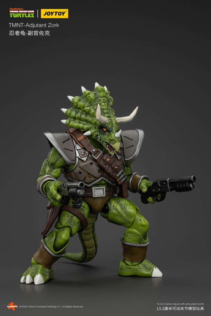 TMNT Ninja Turtles - Captain Zorax/Lieutenant Zorke/Taserant Soldier/Casey Jones 1/18