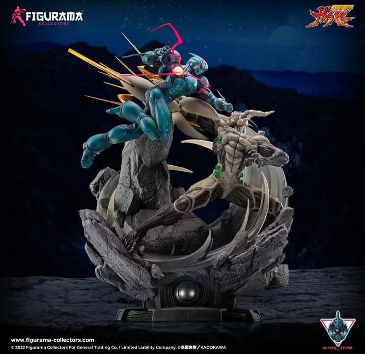 Guyver Store X Figurama Collectable 1:6 Guyver 1 vs Guyot with LED