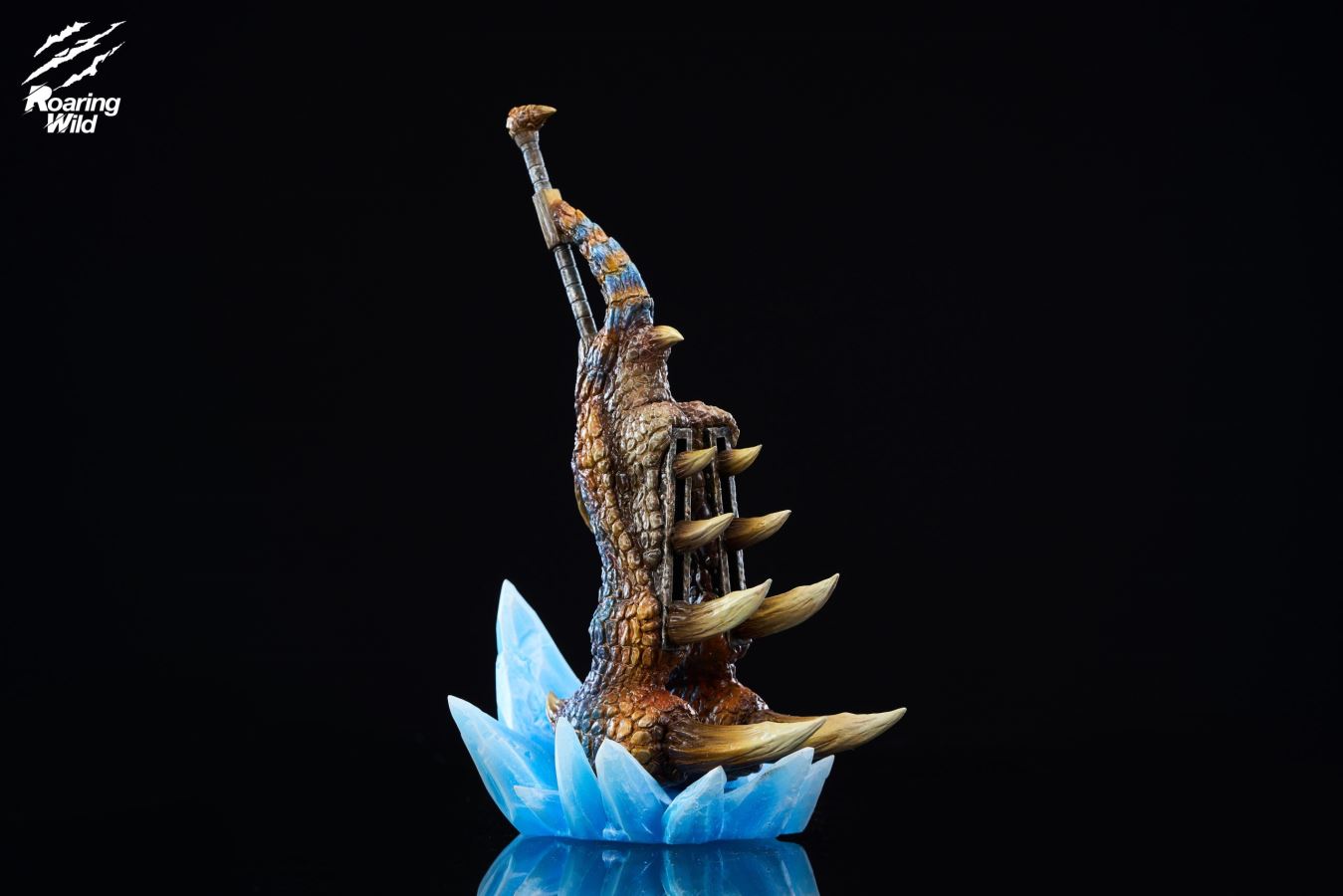 Tigrex Head Carving - Monster Hunter