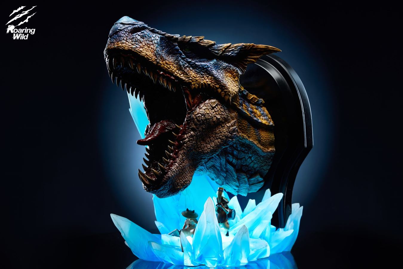 Tigrex Head Carving - Monster Hunter