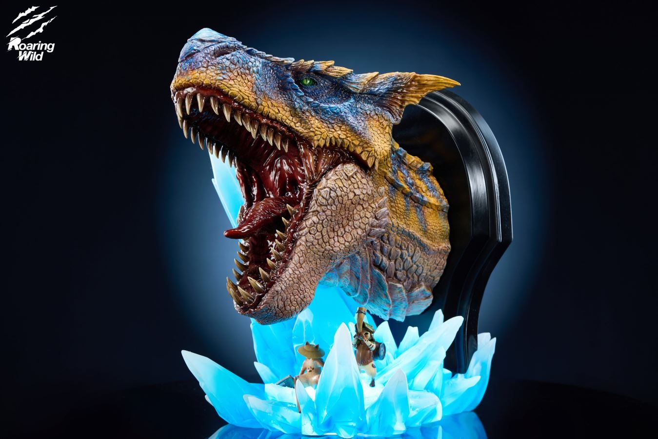 Tigrex Head Carving - Monster Hunter