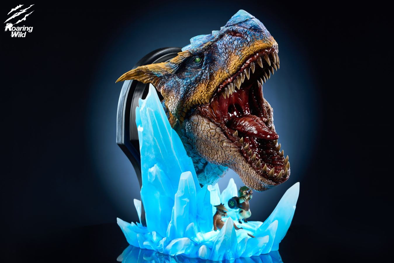 Tigrex Head Carving - Monster Hunter