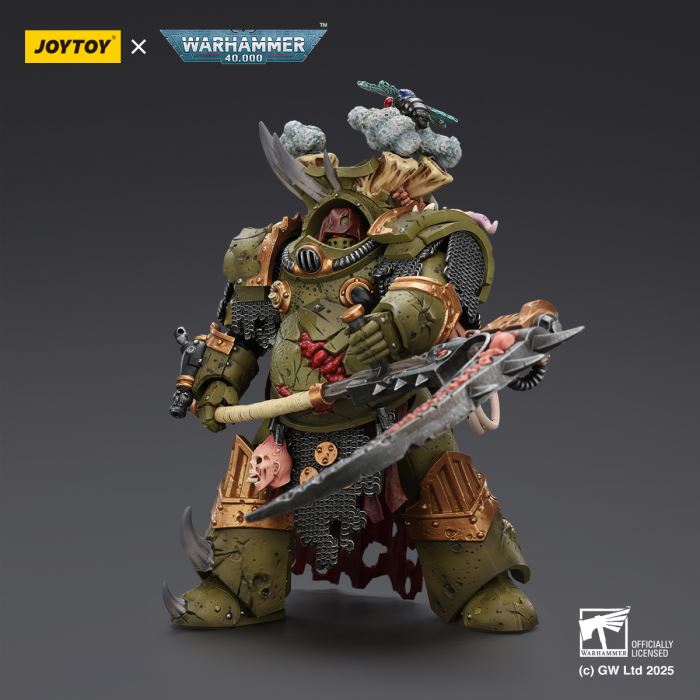 Warhammer 40K Series - Deathguard - Death Shroud Terminator Warrior