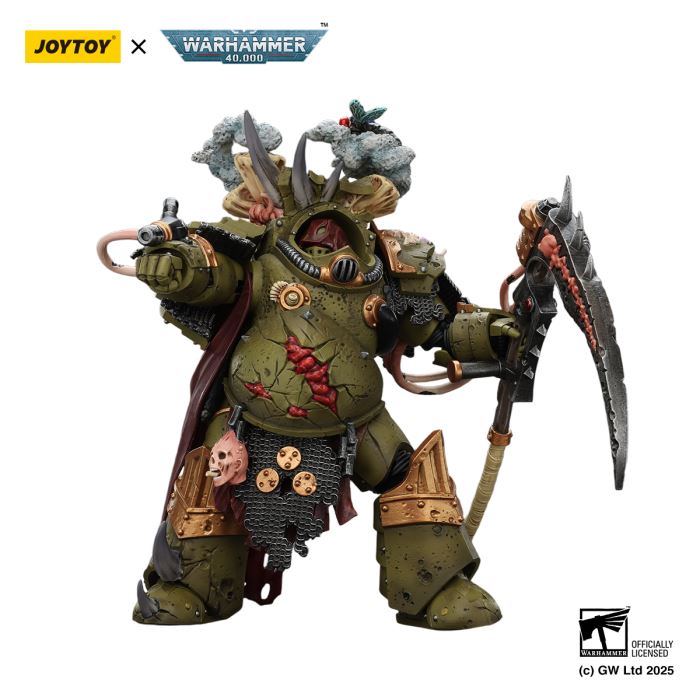 Warhammer 40K Series - Deathguard - Death Shroud Terminator Warrior