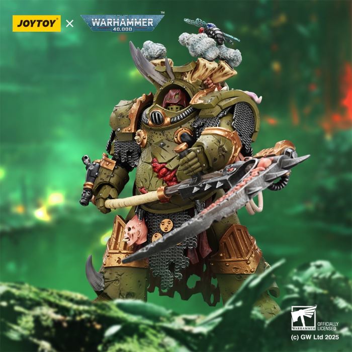Warhammer 40K Series - Deathguard - Death Shroud Terminator Warrior