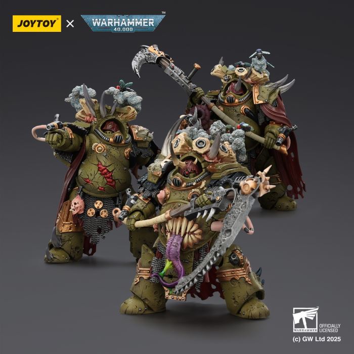 Warhammer 40K Series - Deathguard - Death Shroud Terminator Warrior