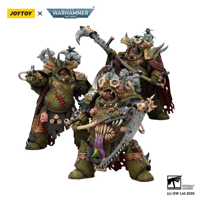 Warhammer 40K Series - Deathguard - Death Shroud Terminator Warrior
