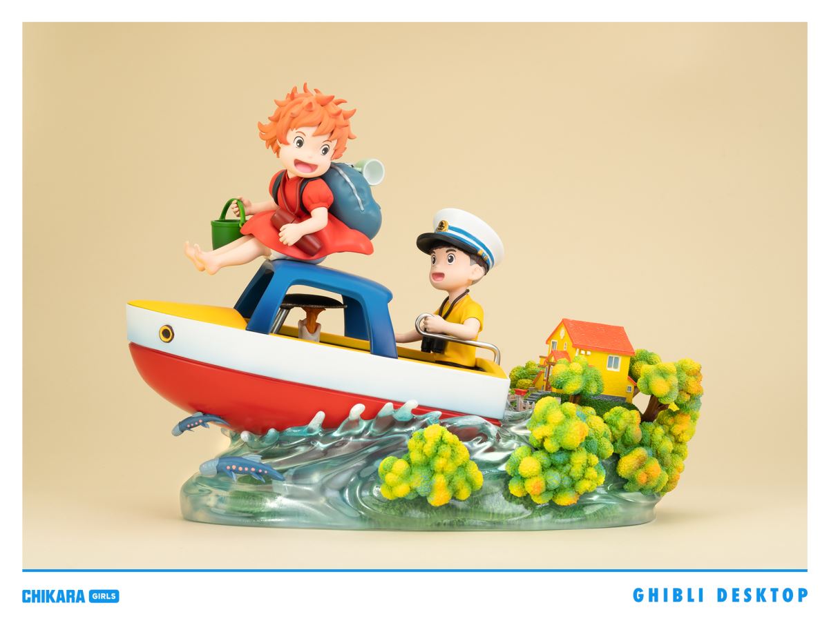 Ponyo & Sosuke - Ponyo on the Cliff