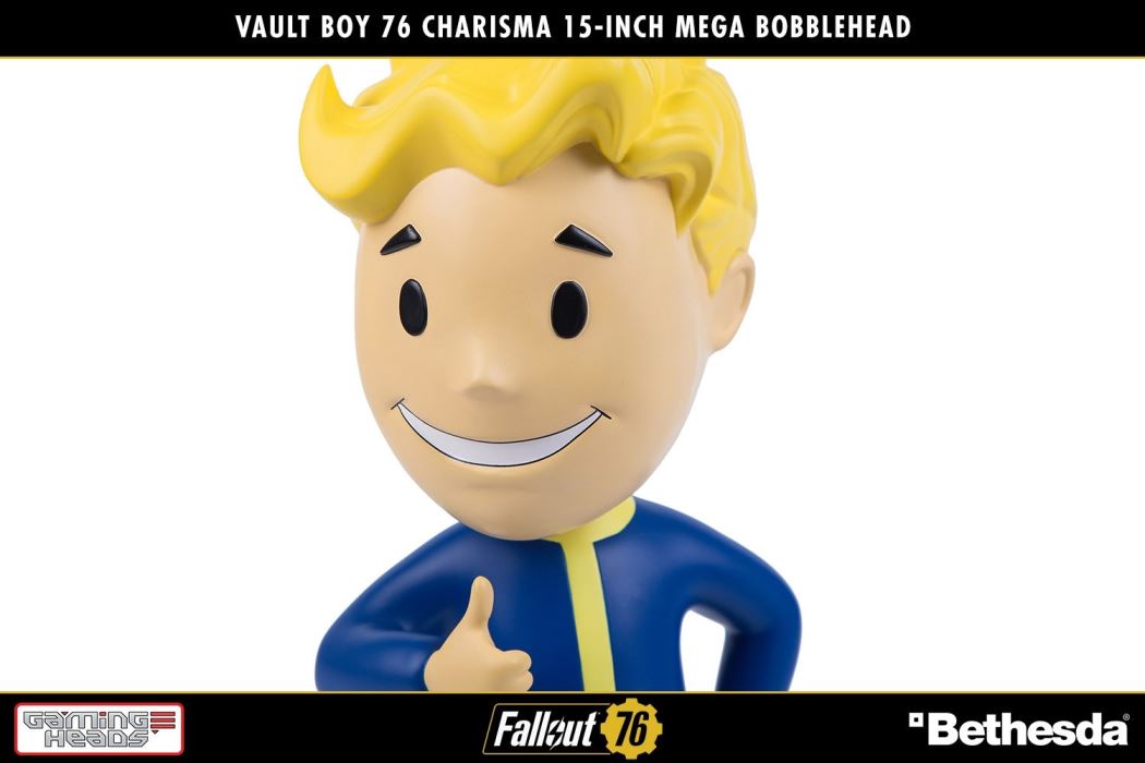 Vault Boy 76 (Charisma) Mega Bobblehead