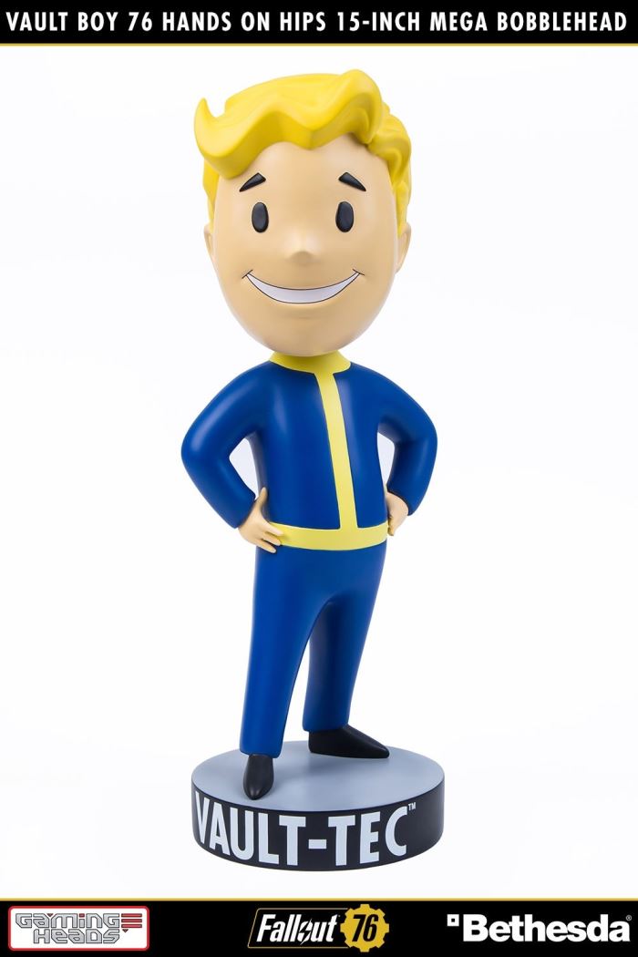 Vault Boy 76 (Charisma) Mega Bobblehead