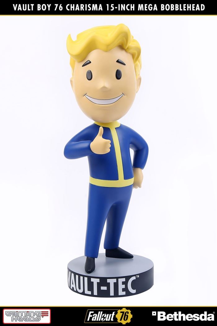 Vault Boy 76 (Charisma) Mega Bobblehead