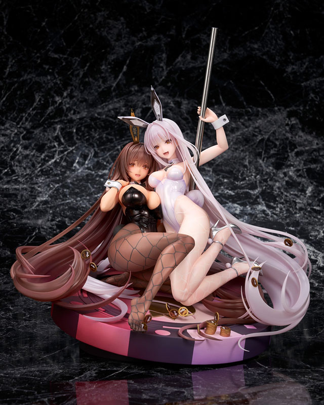 Goddess of Victory: Nikke Noir & Blanc Bunny X 777 Ver. 1/7
