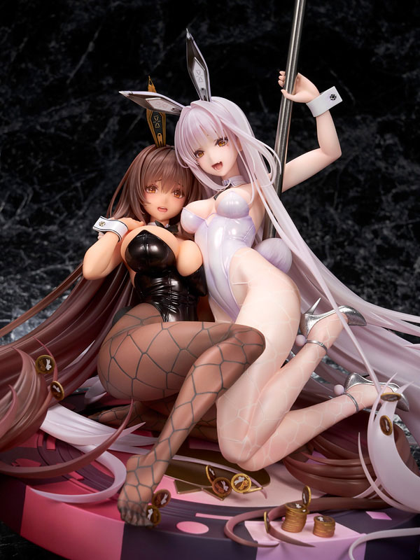 Goddess of Victory: Nikke Noir & Blanc Bunny X 777 Ver. 1/7