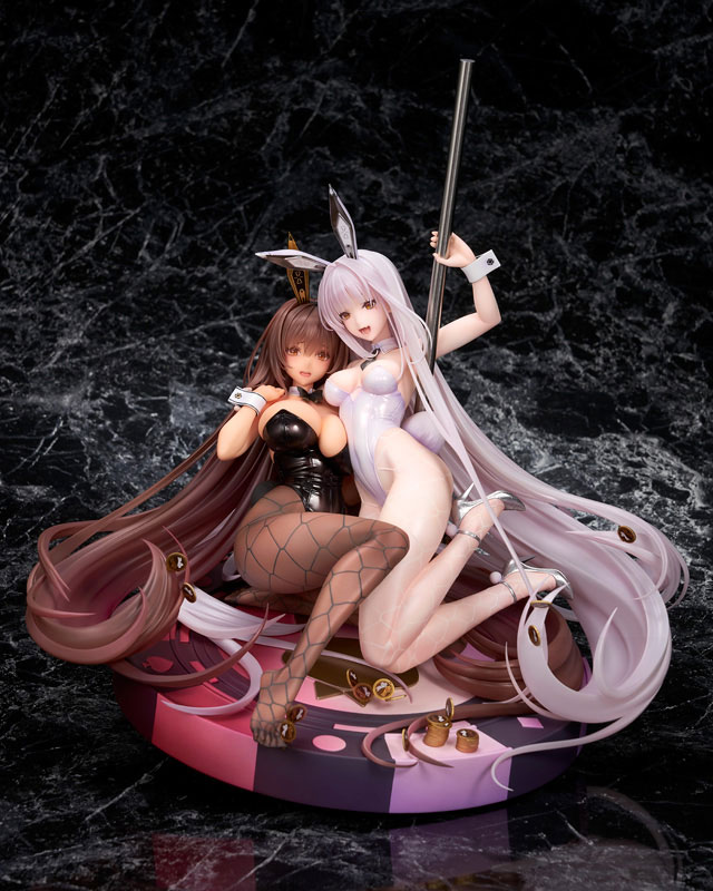 Goddess of Victory: Nikke Noir & Blanc Bunny X 777 Ver. 1/7