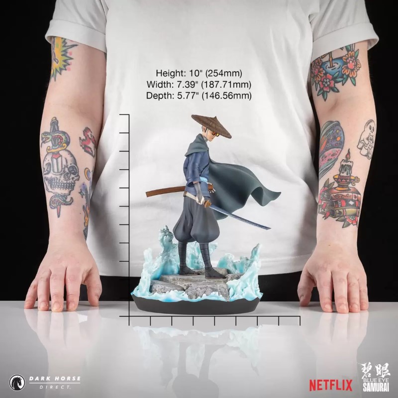 BLUE EYE SAMURAI: MIZU STATUE