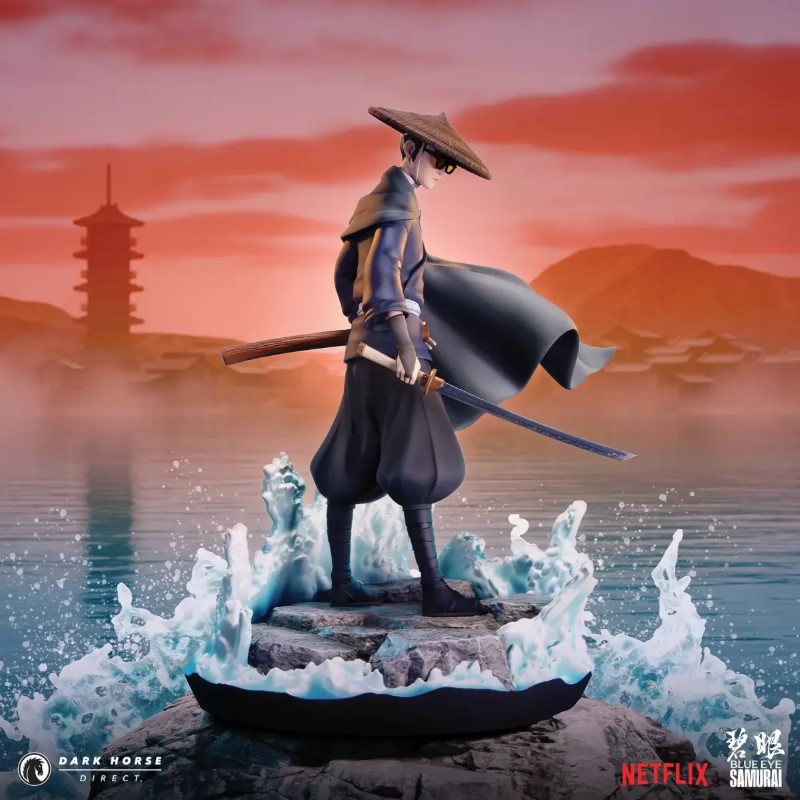 BLUE EYE SAMURAI: MIZU STATUE