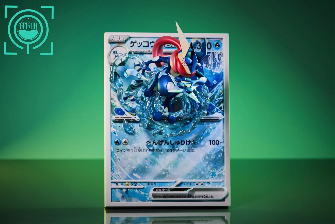 Pokemon Cards - Froakie & Frogadier & Greninja ex