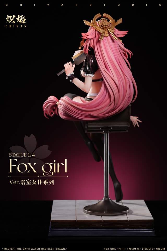 Bathroom Maid COSPLAY Series - Fox Girl