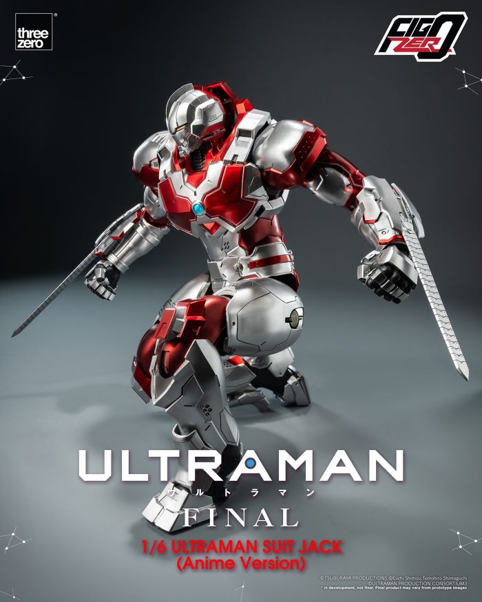 Fig Zero 1/6 ULTRAMAN SUIT JACK (Anime Version)