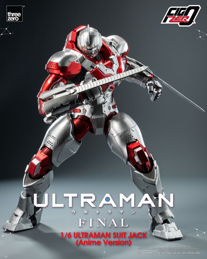 Fig Zero 1/6 ULTRAMAN SUIT JACK (Anime Version)