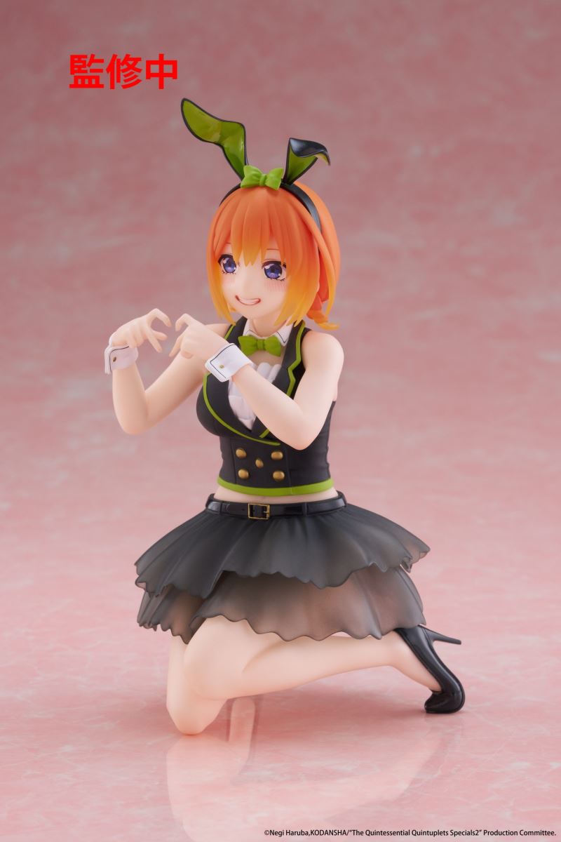 The Quintessential Quintuplets Desktop Cute Figure Yotsuba Nakano Bunny Girl Outfit