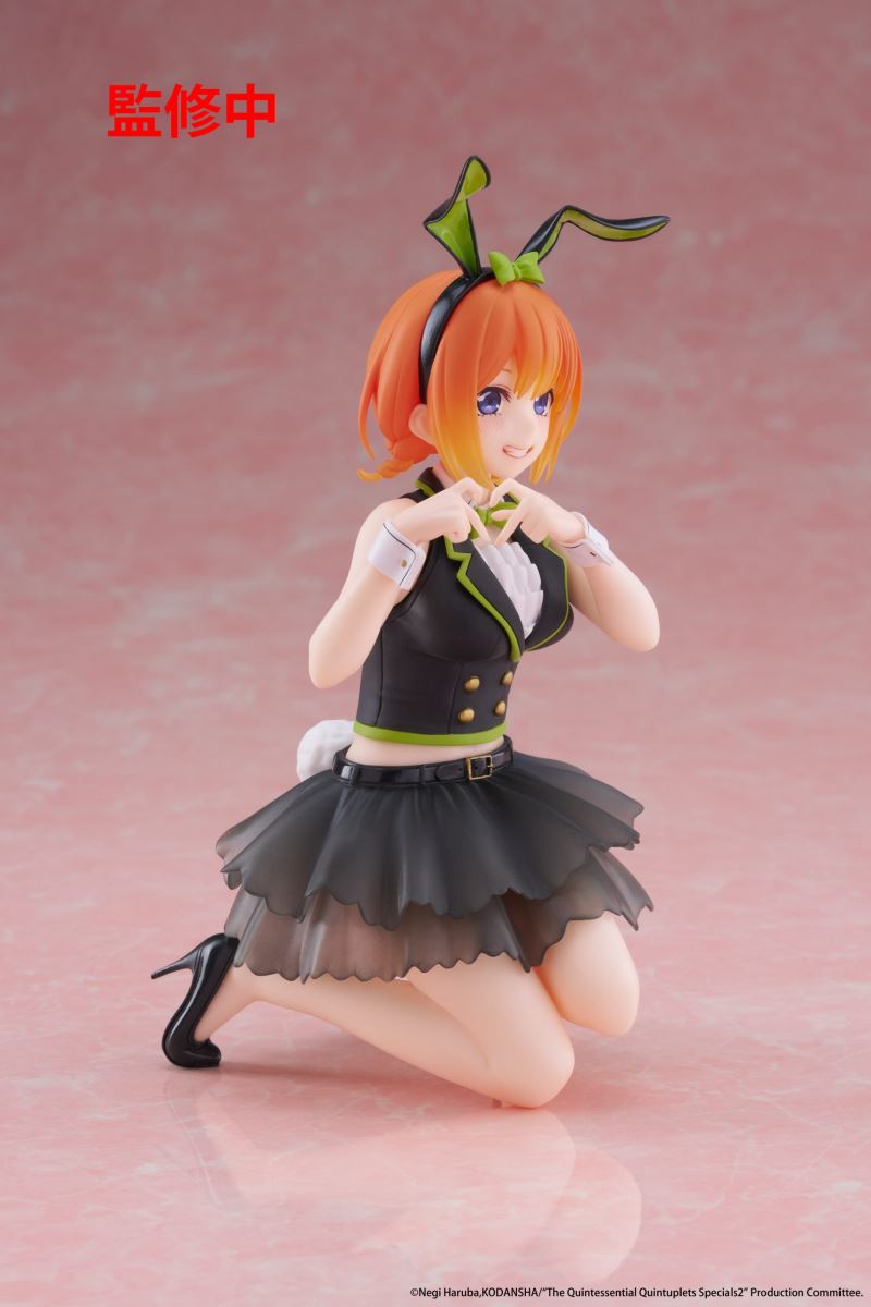 The Quintessential Quintuplets Desktop Cute Figure Yotsuba Nakano Bunny Girl Outfit