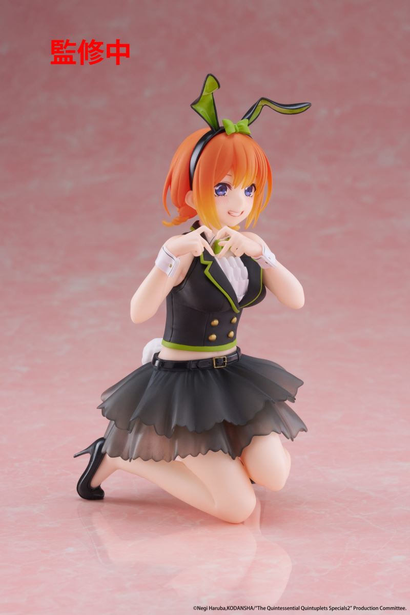 The Quintessential Quintuplets Desktop Cute Figure Yotsuba Nakano Bunny Girl Outfit
