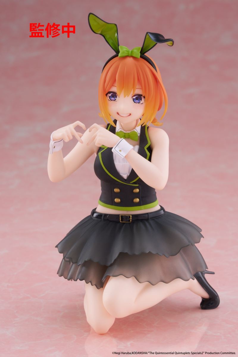 The Quintessential Quintuplets Desktop Cute Figure Yotsuba Nakano Bunny Girl Outfit