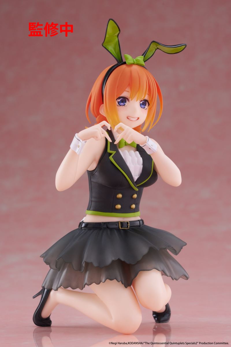 The Quintessential Quintuplets Desktop Cute Figure Yotsuba Nakano Bunny Girl Outfit