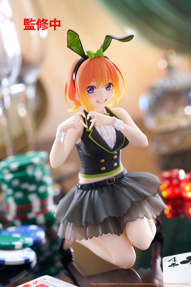 The Quintessential Quintuplets Desktop Cute Figure Yotsuba Nakano Bunny Girl Outfit