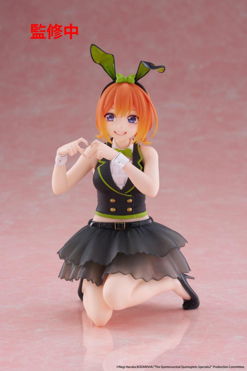 The Quintessential Quintuplets Desktop Cute Figure Yotsuba Nakano Bunny Girl Outfit