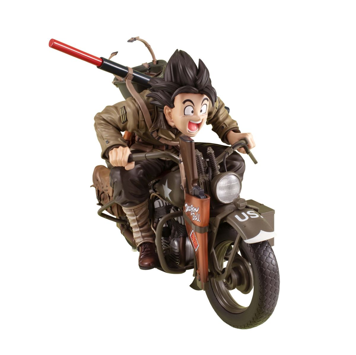 Desktop Real McCoy EX Dragon Ball Z Son Goku & Bike