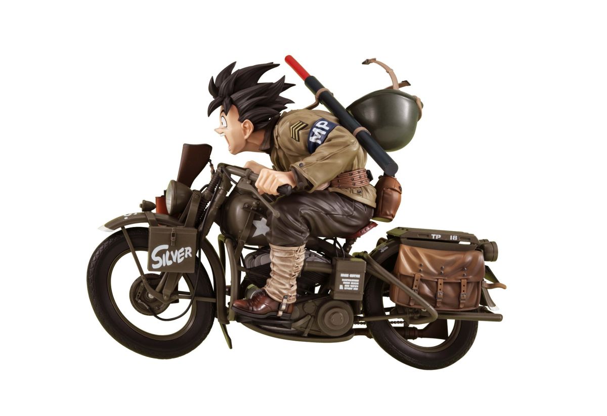 Desktop Real McCoy EX Dragon Ball Z Son Goku & Bike