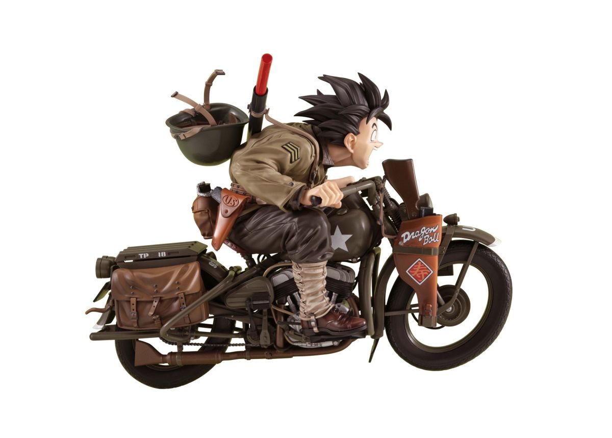 Desktop Real McCoy EX Dragon Ball Z Son Goku & Bike