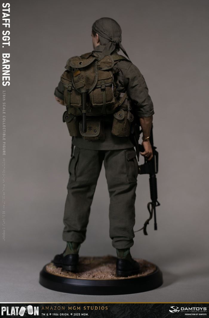 Platoon Vietnam War Sergeant Barnes 1/6