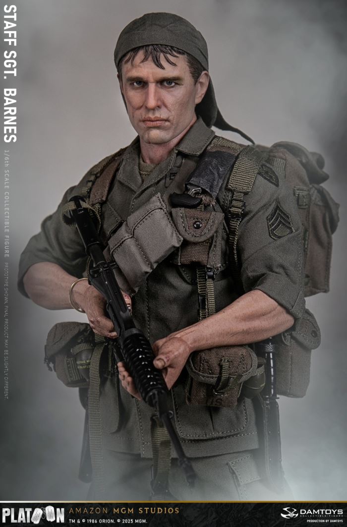 Platoon Vietnam War Sergeant Barnes 1/6