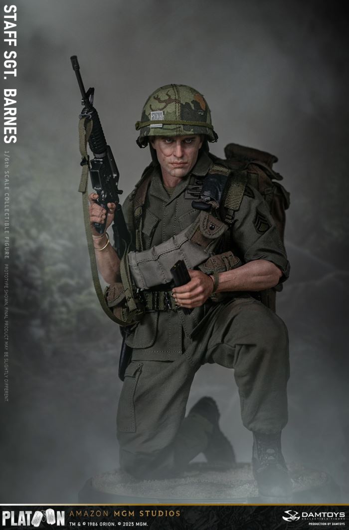 Platoon Vietnam War Sergeant Barnes 1/6
