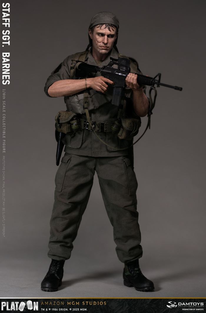 Platoon Vietnam War Sergeant Barnes 1/6
