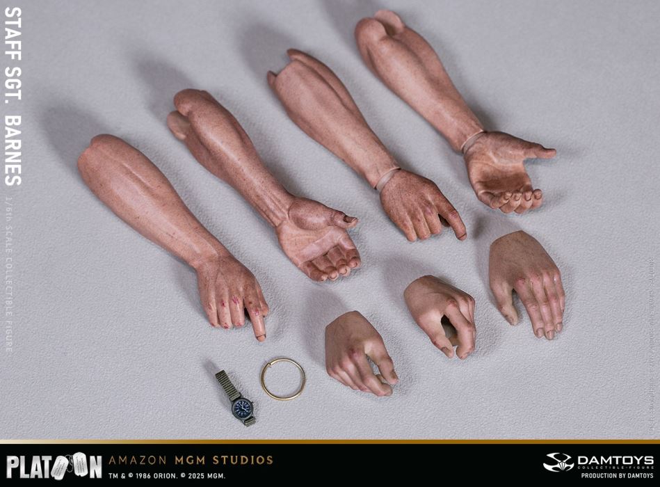 Platoon Vietnam War Sergeant Barnes 1/6