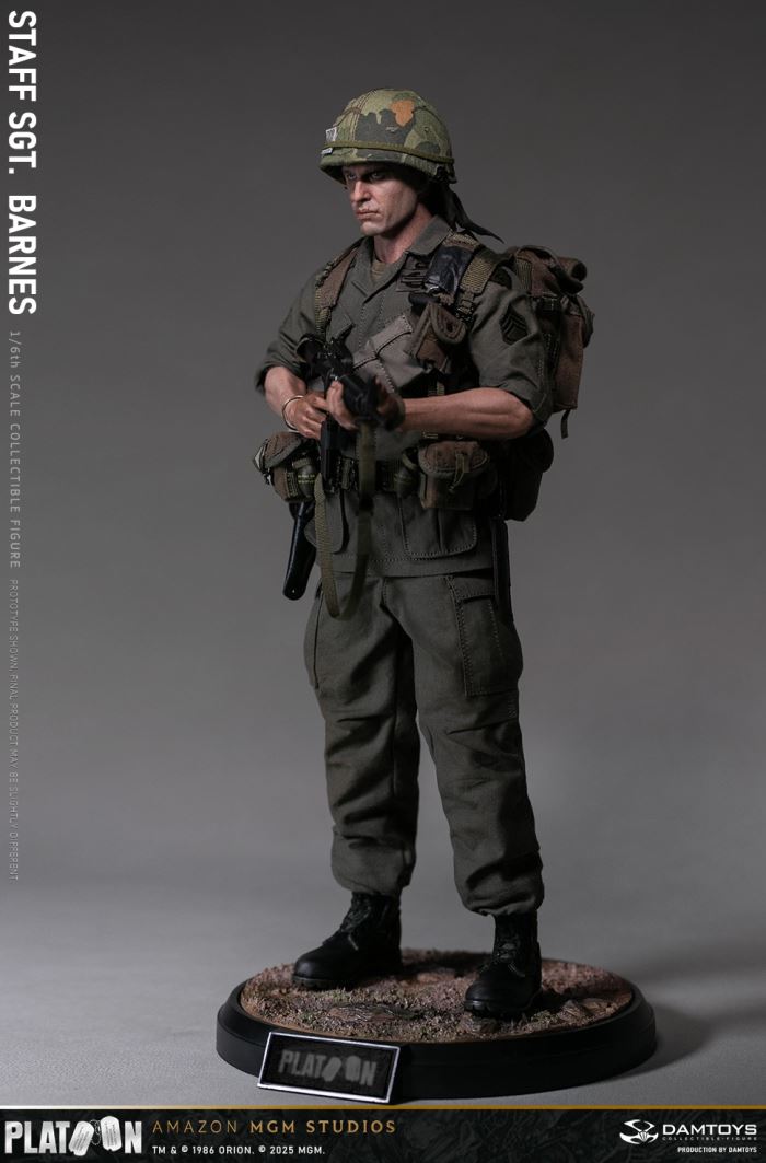 Platoon Vietnam War Sergeant Barnes 1/6