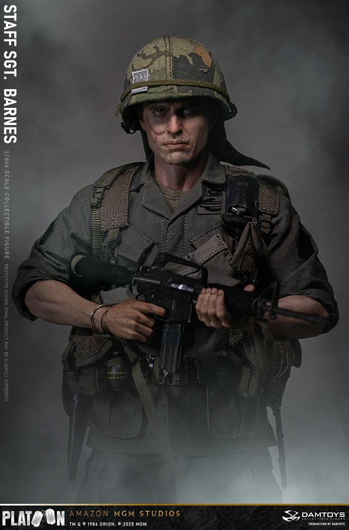 Platoon Vietnam War Sergeant Barnes 1/6