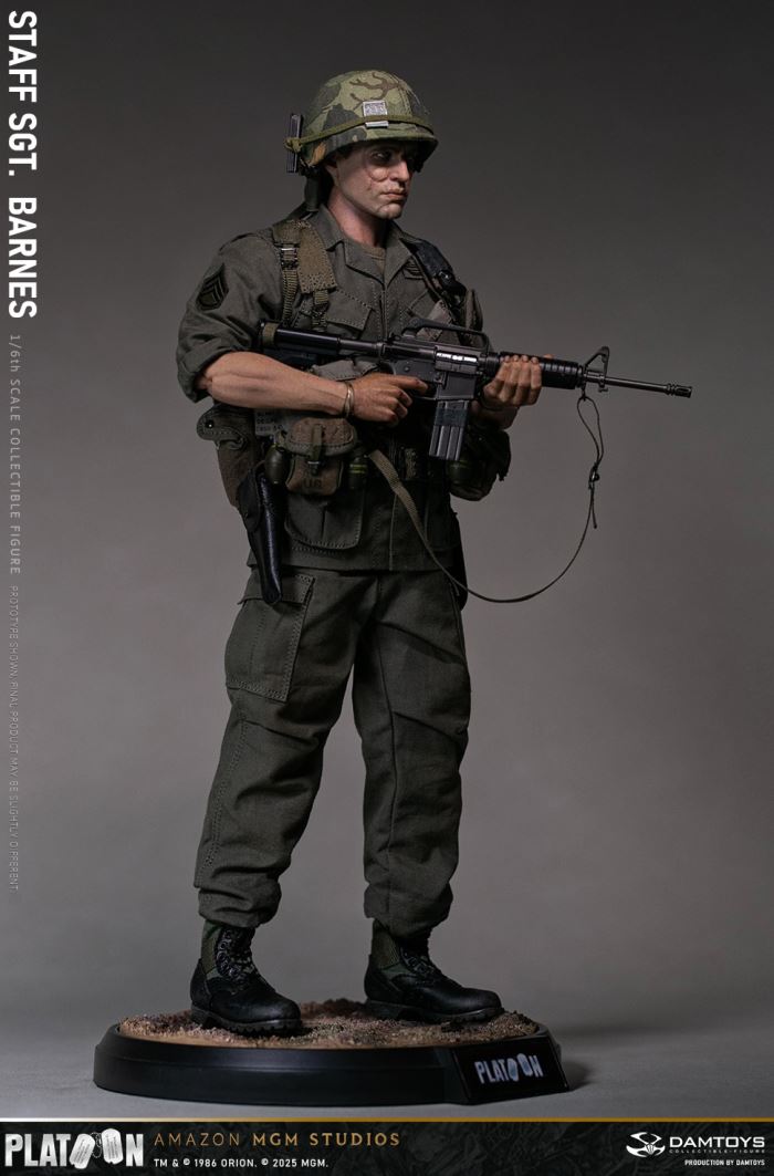 Platoon Vietnam War Sergeant Barnes 1/6