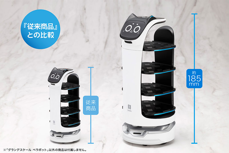 PUDU GRANDE SCALE BellaBot Plastic Model