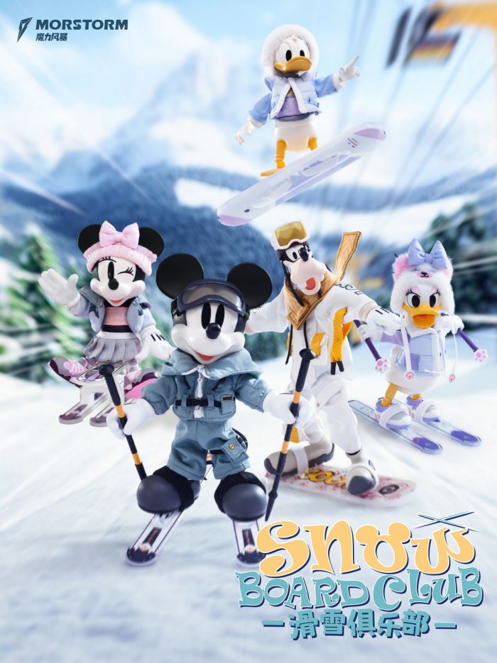 Ski Club Mickey / Minnie / Goofy / Daisy / Donald Duck