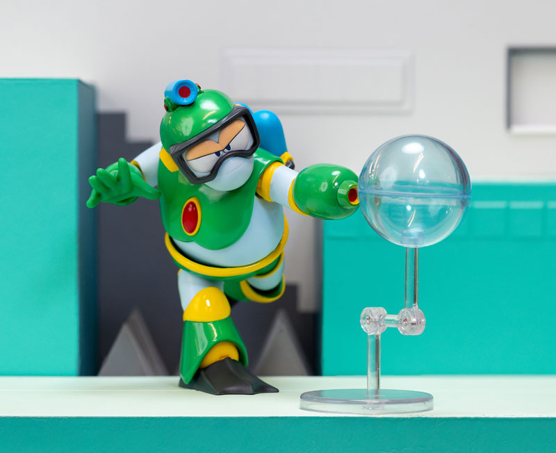 Mega Man / Bubble Man / Wood Man Action Figure 1/12 