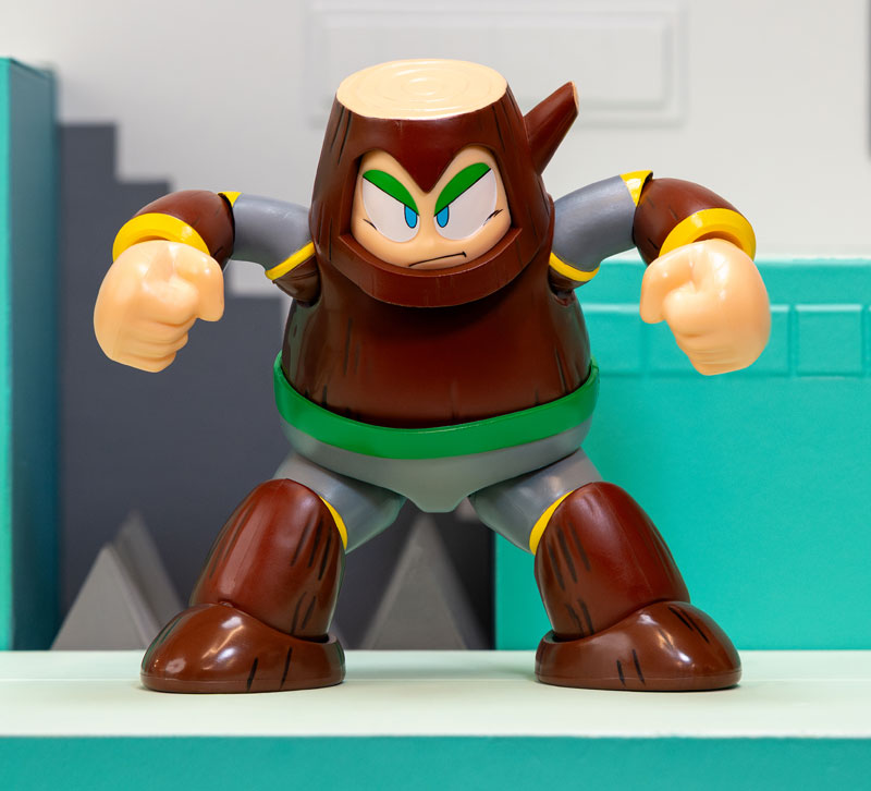 Mega Man / Bubble Man / Wood Man Action Figure 1/12 